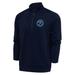 Men's Antigua Navy Sugar Land Space Cowboys Big & Tall Generation Quarter-Zip Pullover Top