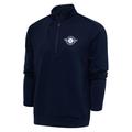 Men's Antigua Navy Las Vegas Aviators Big & Tall Generation Quarter-Zip Pullover Top