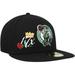 Men's New Era Black Boston Celtics Crown Champs 59FIFTY Fitted Hat