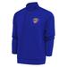 Men's Antigua Royal Jacksonville Jumbo Shrimp Big & Tall Generation Quarter-Zip Pullover Top