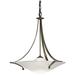 Antasia 21.7" Wide Soft Gold Pendant With Opal Glass Shade