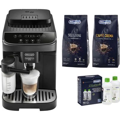 DE'LONGHI Kaffeevollautomat "Magnifica Evo ECAM290.51.B", schwarz, B:24cm H:36cm T:44cm, Kaffeevollautomaten, mit LatteC