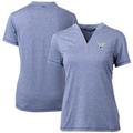 Women's Cutter & Buck Heather Navy 2023 MLB All-Star Game DryTec Forge Stretch V-Neck Blade Top