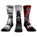 Unisex Rock Em Socks Darth Vader & Stormtrooper Los Angeles Kings Star Wars Three-Pack Crew Set