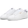 Sneaker PUMA "SMASH 3.0 L", Gr. 45, blau (puma weiß, puma navy, puma gold), unifarben, sportlich, Schuhe