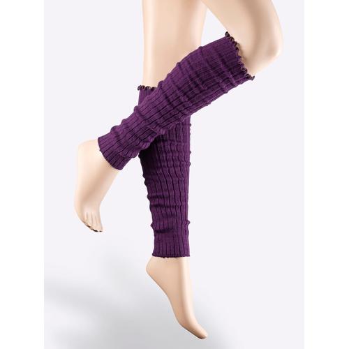 Stulpensocken WÄSCHEPUR lila (traube) Damen Socken