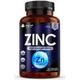 Zinc 50mg High Strength 120 Zinc Tablets with Copper, Contributes Towards The Immune System, Bone Health and Fertility