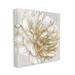 Stupell Industries Au-675-Canvas Modern Glam Flower Petals On Canvas by Carol Robinson Painting Canvas in White | 36 H x 36 W x 1.5 D in | Wayfair