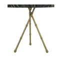 Dar Lighting Bamboo Table Lamp In Antique Brass Base Only