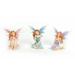 Red Barrel Studio® Deleo 3 Piece Sitting Fairy Statue Set Resin/Plastic/Stone in Blue/Gray/Indigo | 4 H x 4.25 W x 2.5 D in | Wayfair 50244