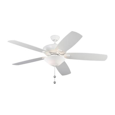 Generation Lighting Colony Super Max Plus 60 Inch Ceiling Fan with Light Kit - 5CSM60RZWD-V1
