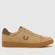 Fred Perry spencer trainers in beige