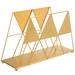 Mercer41 Mairani Metal File Organizer Metal in Yellow | 10.4 H x 16.8 W x 5.5 D in | Wayfair FD173FB504A54776AB378B8CB31CA05A