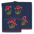 Linum Home Textiles 4 Piece Turkish Cotton Towel Set Terry Cloth/Turkish Cotton in Blue | 27 W in | Wayfair EDR50-2BT2HT-POLLY