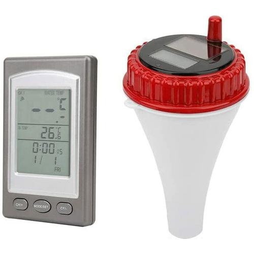 Drahtloses schwimmendes Thermometer, WiFi-Solarthermometer, schwimmendes Pool-Thermometer,
