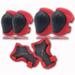 Six-piece Children s roller skating protective gear set sports helmet protective gear skateboard skating protective gear knee pads and elbow pads