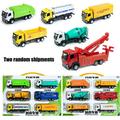 CSCHome Kids Construction Car Car Toy Set Alloy Transport Construction Vehicle 3 + Years Old Boys and Girls Game Vehicles(Mixed)