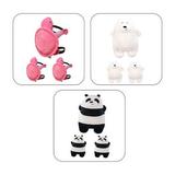 Zhaomeidaxi 3Pcs/Set Cute Protection Hip Butt Pad Knee Protective Gear Ski Ice Skating Snowboard Pad for Skiing