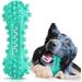 EASTIN Dog Toys Dog Teeth Cleaning Stick Chew Toy Squeaky Dog Chew Toothbrush Toys Natural Rubber Dental Care Chewing Cleaning Stick for Small Middle Large Dogs Natural Rubber Bone