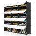 21-Cubes Organizer Stackable Plastic Cube Storage Shelve