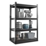 ABORON Storage Shelves 4 Tier Adjustable Garage Storage Shelving Heavy Duty Metal Storage Utility Rack Shelf Unit for Warehouse Pantry Closet Kitchen 32 x 16 x 63