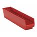 Quantum Storage Systems Shelf Bin Red Polypropylene 4 in QSB103RD QSB103RD ZO-G3855862