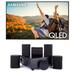 Samsung QN85QN85CAFXZA 85 4K Neo QLED Smart TV with Dolby Atmos with a Platin MILAN-5-1-SOUNDSEND 5.1 Immersive Cinema-Style Sound System (2023)