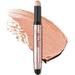 FOCALLURE No Crease Eyeshadow Stick Matte & Shimmer Eyeshadow Pencil with Blending Sponge Brush SPRING FLING