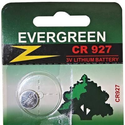 Evergreen 00927 - CR927 3 volt 30mAh Lithium Butto...