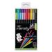 Intensity Porous Point Pen Stick Fine 0.4 mm Assorted Ink and Barrel Colors 20/Pack