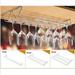 Walbest New Arrival Wine Glass Rack Cabinet Stand Home Dining Bar Tool Shelf Holder Hanger