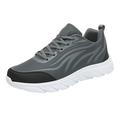 Eashery Sport Shoes for Men Tennis Sneakers Comfortable Mens Shoes Gray 44