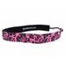 One Up Bands 1091 Floral Hot Pink Black Headband - Pack of 2