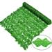 Faux Ivy Fence Privacy Screen Outdoor 20x10in Expandable Artificial Greenery Roll Panels Fake Hedges Fence Covers Landscaping Wall for Garden Yard Balcony Patio Apartment Decor