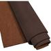 ELW Crazy Horse Leaer 5-6 OZ (2-2.4Mm) | Dark Brown | e-Cut 2.5-4 SQ FT 2PCS | Full ain whide Handmade Leaer For DIY Crafts Sheas Seng Worhop