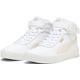 Sneaker PUMA "CARINA 2.0 MID" Gr. 42,5, pink (puma white, frosty pink, puma gold) Schuhe Schnürstiefeletten