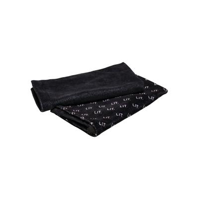 Schmuckset MISTERTEE "MisterTee Unisex LIT Mini Towel 2-Pack", Damen, Gr. one size, schwarz, Baumwolle, unifarben, Schmuck-Sets Handtuch-Set Image