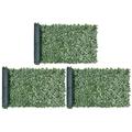 Yaheetech Yard Artificial Grass Ornament Emulation Greenery for Garden Wall Landscape Decoration PE Environmentally Friendly Materials 3pcs