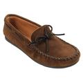 Minnetonka Men's Nub Sole Moccasin,Dusty Brown,11.5 M US