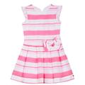 Lili Gaufrette Girls Striped Gunda Dress - 2 Years