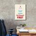 Red Barrel Studio® Epic Graffiti 'Eat Dessert First' By Genesis Dunca Eat Dessert First On Canvas by Genesis Duncan Painting Canvas | Wayfair