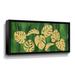 Bay Isle Home™ Golden Sparkling Monstera Leaves In Tropical Green Golden Sparkling Monstera Leaves In Tropical Green Forest On Canvas Print Canvas | Wayfair