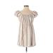 Capulet Casual Dress: Brown Stripes Dresses - Women's Size Small