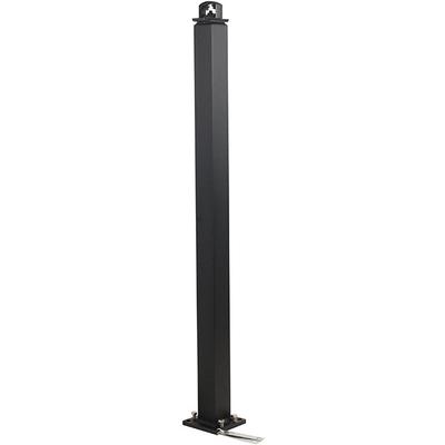 Westbury Crossover Posts 2x2x36 - Crossover Post - Textured Black