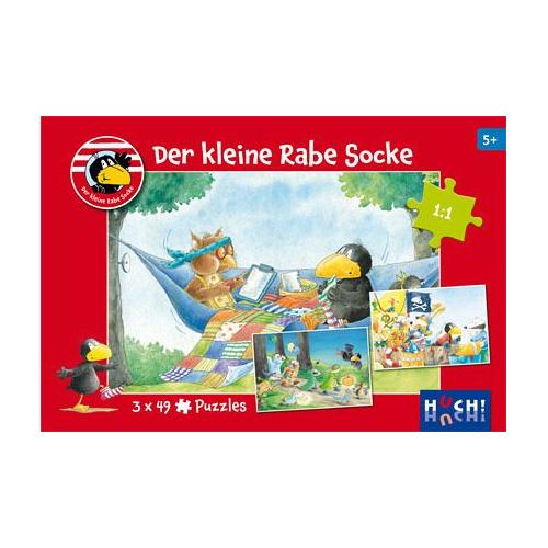Der kleine Rabe Socke – Puzzle 2 (Kinderpuzzle) – Huch / Hutter Trade