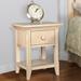 Modern Nightstands, End Side Tables, Night Stand with Drawer &Storage Shelf for Bedroom Living Room Office Lounge