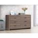 Coaster Furniture Brantford 6-drawer Dresser Barrel Oak And Coastal White