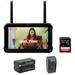 Atomos ZATO CONNECT 5.2 Network-Connected Video Monitor Bundle with 64GB Memory Card Li-ION Battery Pack and AC/DC Charger