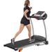 Easy Folding Treadmill for Home Use, 1.5HP Electric Running, with Device Holder & Pulse Sensor, 3-Level Incline