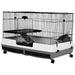 A&E Cage Company 52485052: Cage Deluxe 2 Level 32X21X26